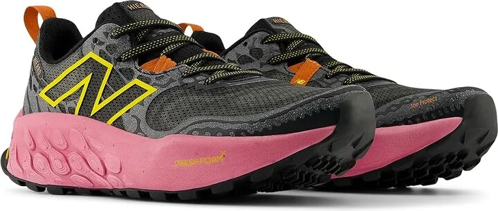 New Balance Fresh Foam X Hierro v8 Women's Shoes Black/Real Pink : 7.5 D - Wide