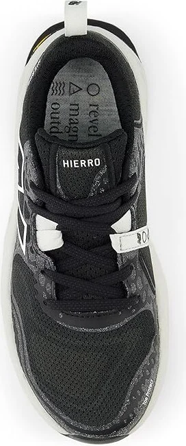 New Balance Fresh Foam X Hierro v8 Women's Shoes Black/Sea Salt : 5 B - Medium - Image 2
