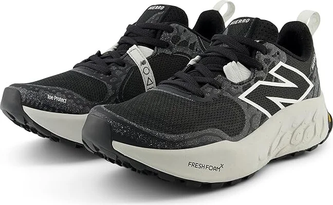 New Balance Fresh Foam X Hierro v8 Women's Shoes Black/Sea Salt : 5 B - Medium