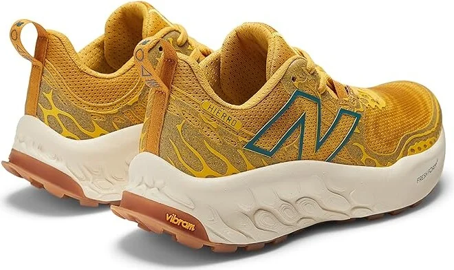 New Balance Fresh Foam X Hierro v8 Women's Shoes Ginger Lemon/Calcium : 5.5 B - Medium - Image 4