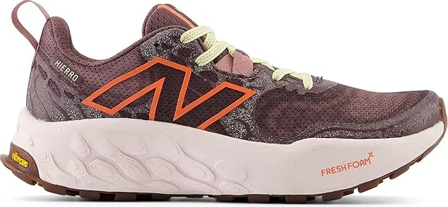 New Balance Fresh Foam X Hierro v8 Women's Shoes Licorice/Gulf Red : 5 B - Medium - Image 5