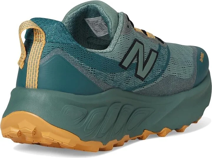 New Balance Fresh Foam X Hierro v9 Men's Running Shoes Dark Juniper/Black/Dried Apricot : 11 EE - Wide, Textile - Image 4