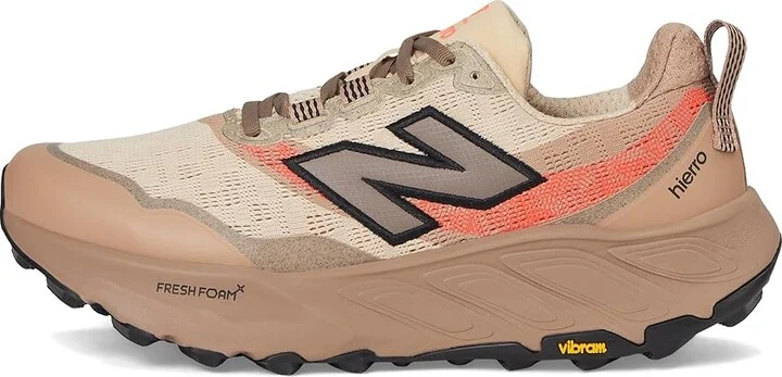 New Balance Fresh Foam X Hierro v9 Men's Running Shoes Desert Clay/Earth Shadow/Urgent Red : 10 D - Medium, Textile - Image 6