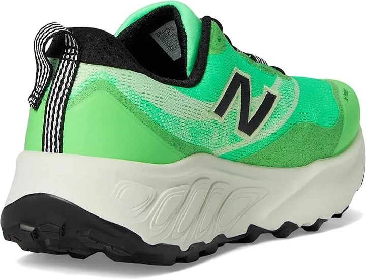 New Balance Fresh Foam X Hierro v9 Men's Running Shoes Electric Jade/Black : 11.5 EE - Wide, Textile - Image 4