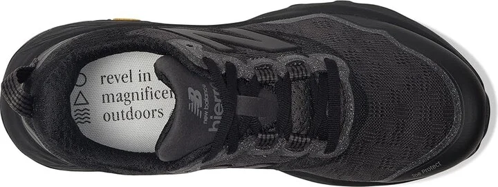 New Balance Fresh Foam X Hierro v9 Women's Running Shoes Black Cement/Black : 9 D - Wide, Textile - Image 2