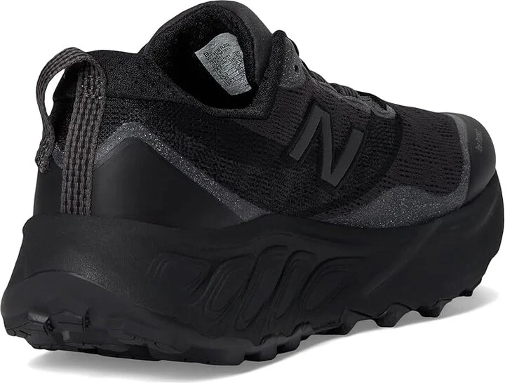 New Balance Fresh Foam X Hierro v9 Women's Running Shoes Black Cement/Black : 9 D - Wide, Textile - Image 4
