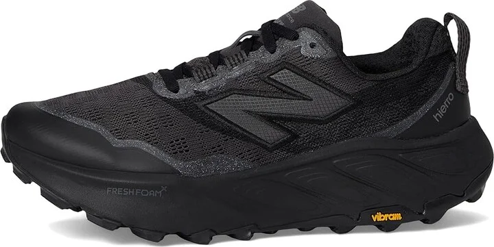 New Balance Fresh Foam X Hierro v9 Women's Running Shoes Black Cement/Black : 9 D - Wide, Textile - Image 6