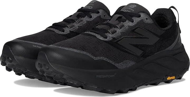 New Balance Fresh Foam X Hierro v9 Women's Running Shoes Black Cement/Black : 9 D - Wide, Textile