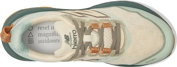 New Balance Fresh Foam X Hierro v9 Women's Running Shoes Calcium/Dark Juniper : 8.5 B - Medium, Textile - Image 2