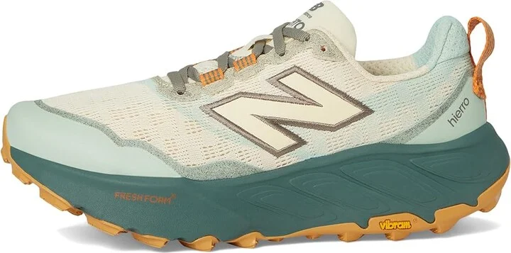 New Balance Fresh Foam X Hierro v9 Women's Running Shoes Calcium/Dark Juniper : 8.5 B - Medium, Textile - Image 6