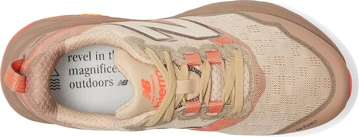 New Balance Fresh Foam X Hierro v9 Women's Running Shoes Desert Clay/Flat Taupe/Urgent Red : 7.5 B - Medium, Textile - Image 2