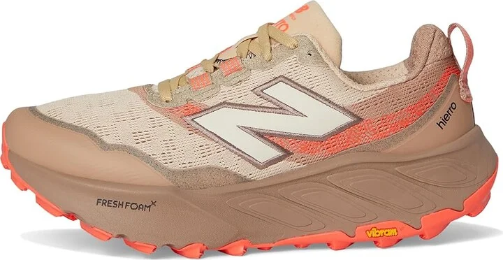 New Balance Fresh Foam X Hierro v9 Women's Running Shoes Desert Clay/Flat Taupe/Urgent Red : 7.5 B - Medium, Textile - Image 6