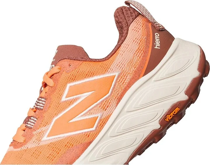 New Balance Fresh Foam X Hierro v9 Women's Running Shoes Hot Mango/Peach Blossom : 5 B - Medium, Textile - Image 7