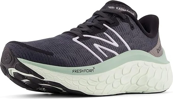 New Balance Fresh Foam X Kaiha Road Women's Shoes Black/Phantom : 5 B - Medium, Rubber/Synthetic/Textile