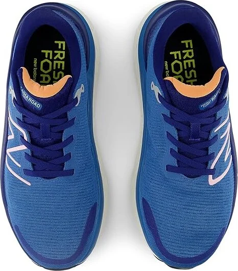New Balance Fresh Foam X Kaiha Road Women's Shoes Blue Agate/Mid Century Pink : 5 B - Medium, Rubber/Synthetic/Textile - Image 2