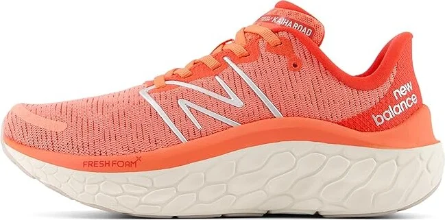New Balance Fresh Foam X Kaiha Road Women's Shoes Gulf Red/Neo Flame : 5 B - Medium, Rubber/Synthetic/Textile - Image 4