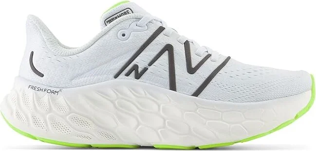 New Balance Fresh Foam X More v4 Women's Shoes Ice Blue/Black Metallic : 12 D - Wide, Synthetic/Textile - Image 6