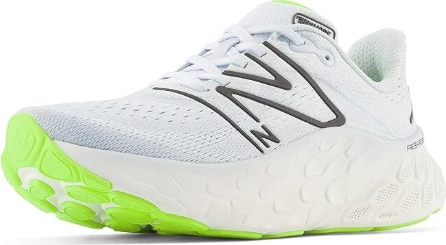 New Balance Fresh Foam X More v4 Women's Shoes Ice Blue/Black Metallic : 12 D - Wide, Synthetic/Textile