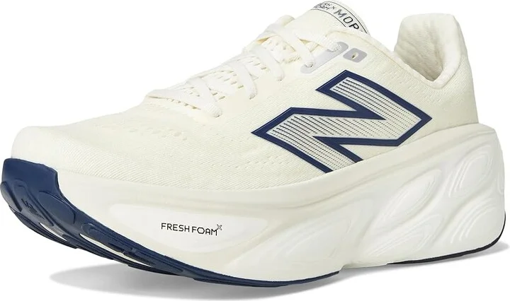 New Balance Fresh Foam X More v5 Men's Shoes Angora/Sea Salt/Hot Mango : 14 EE - Wide - Image 5