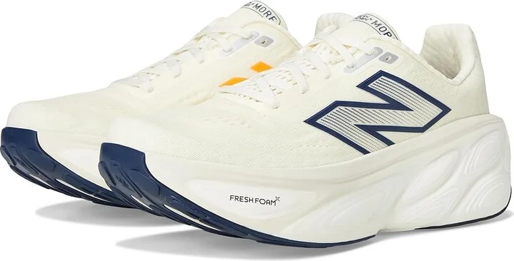 New Balance Fresh Foam X More v5 Men's Shoes Angora/Sea Salt/Hot Mango : 14 EE - Wide