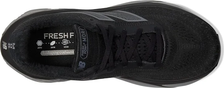New Balance Fresh Foam X More v5 Men's Shoes Black/Linen : 8 EE - Wide - Image 2