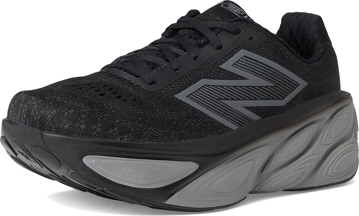 New Balance Fresh Foam X More v5 Men's Shoes Black/Linen : 8 EE - Wide - Image 5