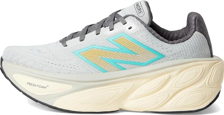 New Balance Fresh Foam X More v5 Men's Shoes Brighton Grey/Calcium : 9.5 EE - Wide - Image 6