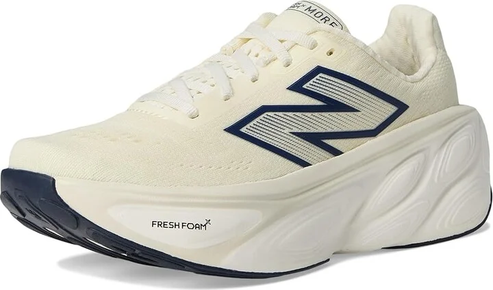 New Balance Fresh Foam X More v5 Women's Shoes Angora/Sea Salt/Hot Mango : 10 B - Medium, Textile - Image 5