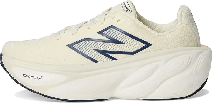 New Balance Fresh Foam X More v5 Women's Shoes Angora/Sea Salt/Hot Mango : 10 B - Medium, Textile - Image 6