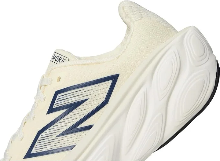 New Balance Fresh Foam X More v5 Women's Shoes Angora/Sea Salt/Hot Mango : 10 B - Medium, Textile - Image 7