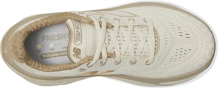 New Balance Fresh Foam X More v5 Women's Shoes Linen/Stoneware : 13 B - Medium, Textile - Image 2