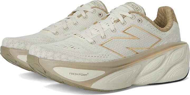 New Balance Fresh Foam X More v5 Women's Shoes Linen/Stoneware : 13 B - Medium, Textile