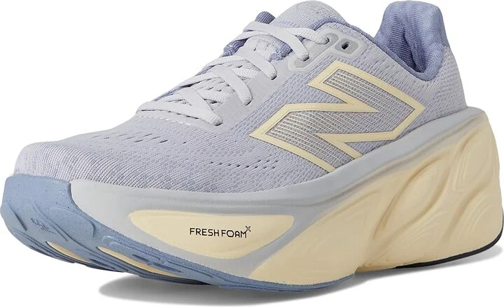 New Balance Fresh Foam X More v5 Women's Shoes Pearl Grey/Dusk Shower/Calcium : 6.5 D - Wide, Textile - Image 5