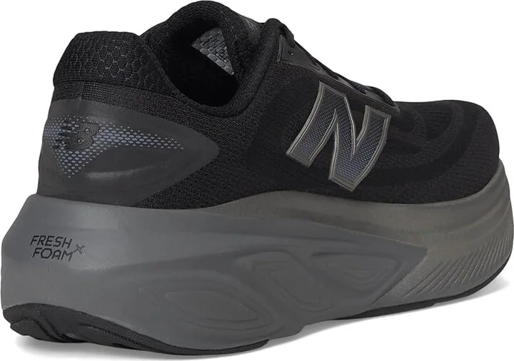 New Balance Fresh Foam X More v6 Men's Running Shoes Black/Castlerock/Black Metallic : 14 D - Medium, Textile - Image 4