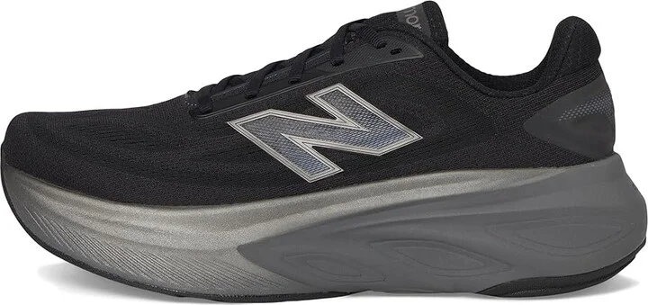 New Balance Fresh Foam X More v6 Men's Running Shoes Black/Castlerock/Black Metallic : 14 D - Medium, Textile - Image 6