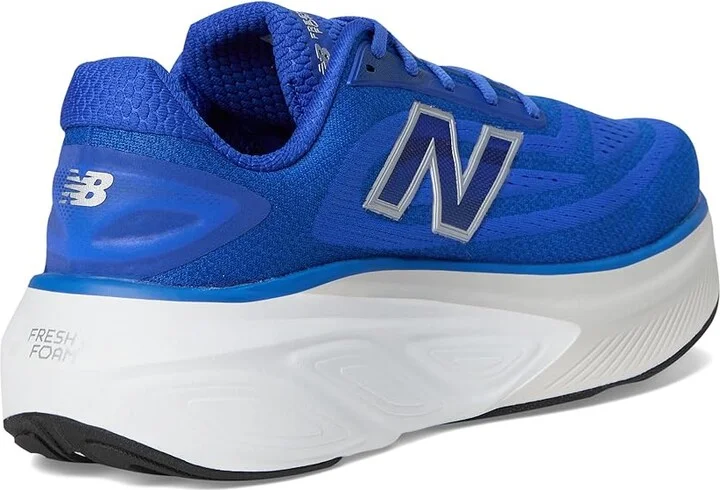 New Balance Fresh Foam X More v6 Men's Running Shoes Blue Gemstone/Galaxy Blue/Silver Metallic : 8.5 EE - Wide, Textile - Image 4
