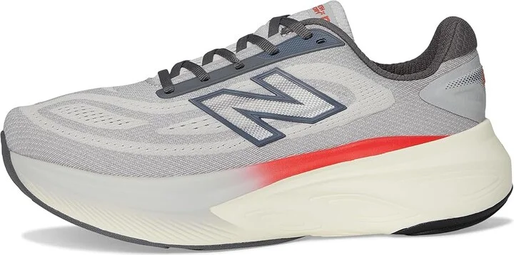 New Balance Fresh Foam X More v6 Men's Running Shoes Grey Matter/True Red/Castlerock : 16 EE - Wide, Textile - Image 6