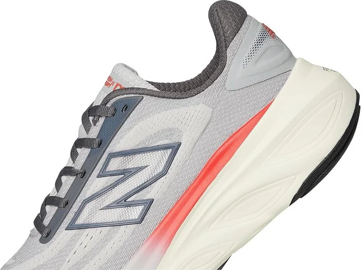 New Balance Fresh Foam X More v6 Men's Running Shoes Grey Matter/True Red/Castlerock : 16 EE - Wide, Textile - Image 7