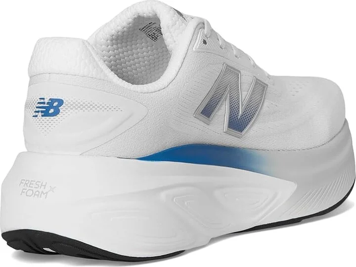 New Balance Fresh Foam X More v6 Men's Running Shoes Nb 103 White/Blue Agate/Reflection : 11 EE - Wide, Textile - Image 4