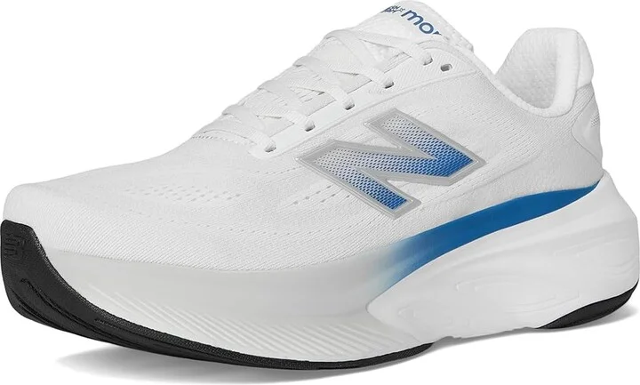 New Balance Fresh Foam X More v6 Men's Running Shoes Nb 103 White/Blue Agate/Reflection : 11 EE - Wide, Textile - Image 5