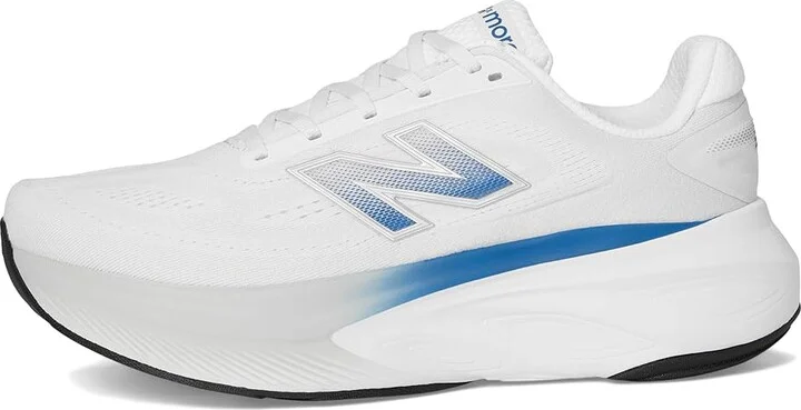 New Balance Fresh Foam X More v6 Men's Running Shoes Nb 103 White/Blue Agate/Reflection : 11 EE - Wide, Textile - Image 6