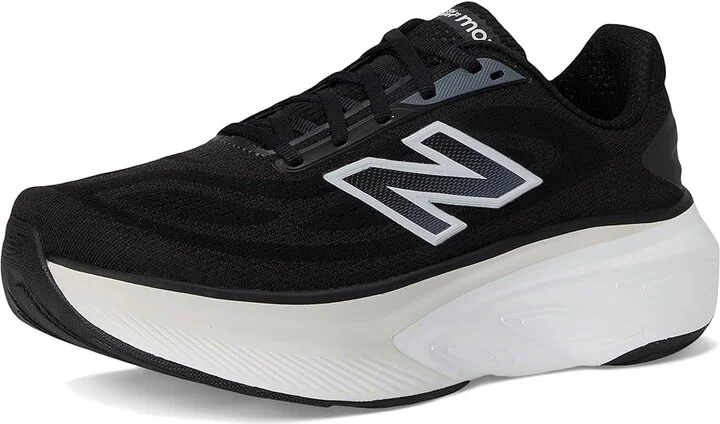 New Balance Fresh Foam X More v6 Women's Running Shoes Black/Grey Matter/Castlerock : 5 B - Medium, Textile - Image 5