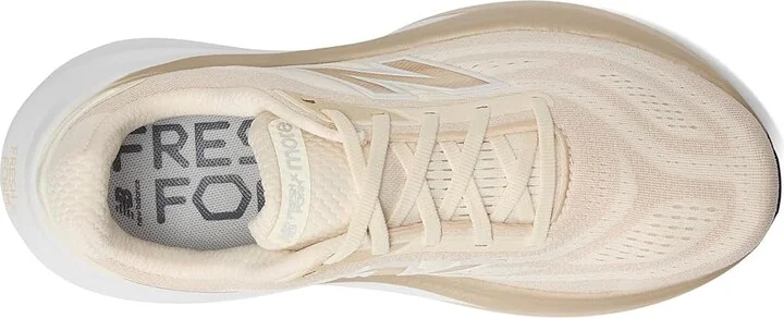 New Balance Fresh Foam X More v6 Women's Running Shoes Permafrost/Bisque/Nb 103 White : 5.5 B - Medium, Textile - Image 2