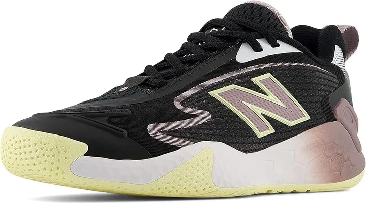 New Balance Fresh Foam X Rally v1 Women's Tennis Shoes Black/White : 9.5 B - Medium, Synthetic - Image 4
