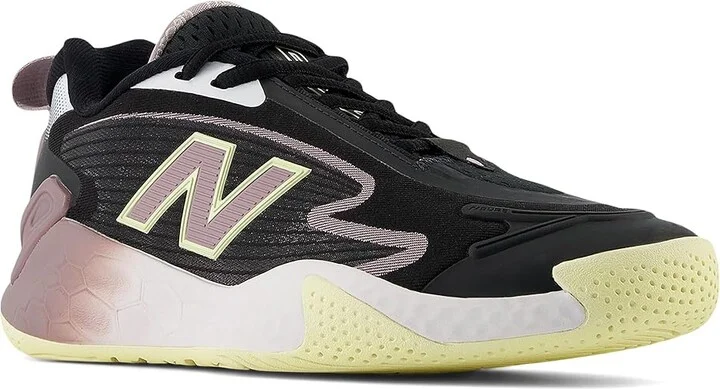New Balance Fresh Foam X Rally v1 Women's Tennis Shoes Black/White : 9.5 B - Medium, Synthetic