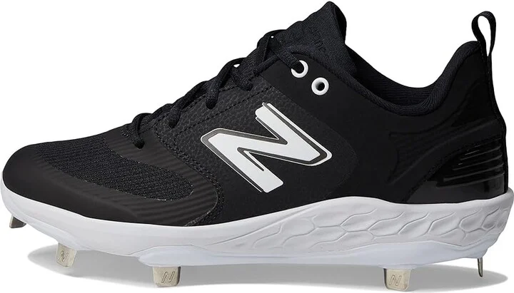 New Balance Fresh Foam X Velo v3 Metal Softball Cleats Women's Shoes Black/White : 5 B - Medium, Synthetic - Image 6
