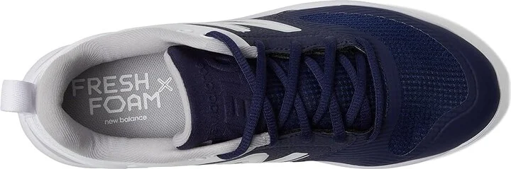 New Balance Fresh Foam X Velo v3 Metal Softball Cleats Women's Shoes Navy/White : 6.5 B - Medium, Synthetic - Image 2