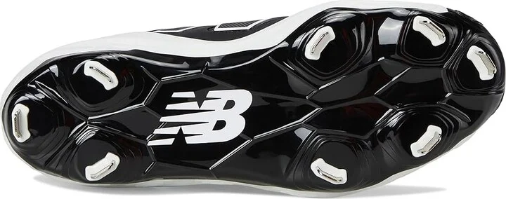 New Balance Fresh Foam X Velov4 Metal Softball Cleats Women's Shoes Black/White : 7.5 D - Wide, Rubber - Image 3