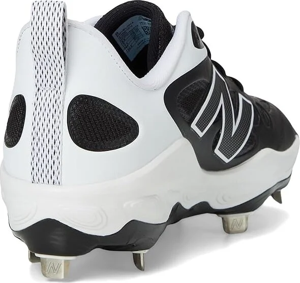 New Balance Fresh Foam X Velov4 Metal Softball Cleats Women's Shoes Black/White : 7.5 D - Wide, Rubber - Image 4