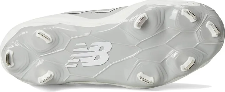 New Balance Fresh Foam X Velov4 Metal Softball Cleats Women's Shoes Raincloud/White : 5 B - Medium, Rubber - Image 3